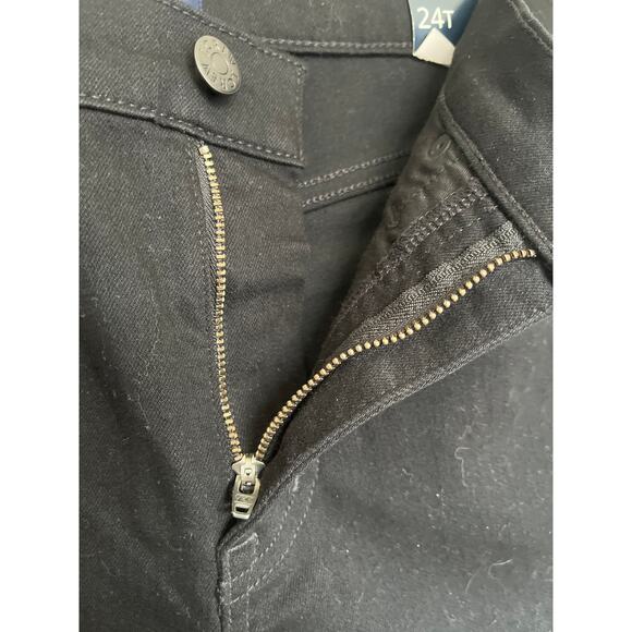 J. Crew Essential Straight Jeans‎ All-Day Stretch in Black Size 24 Tall - Picture 8 of 10